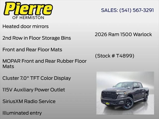 2026 Ram 1500 Warlock Crew Cab 4x4 57 Box