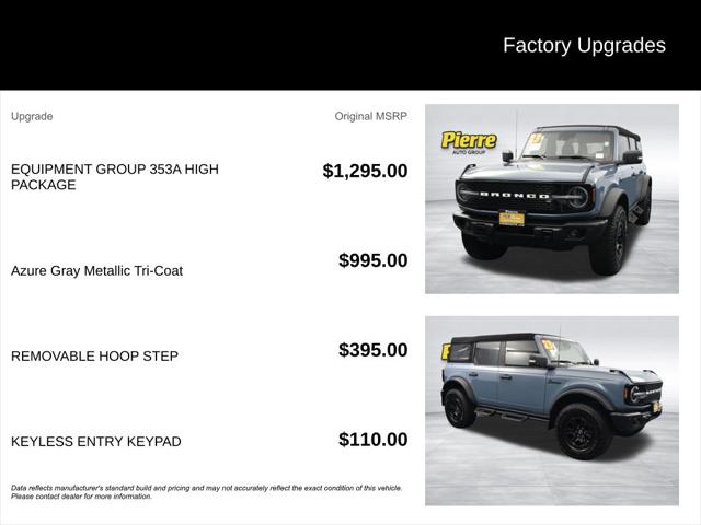 2023 Ford Bronco Wildtrak