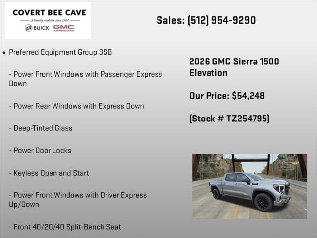2026 GMC Sierra 1500 Elevation