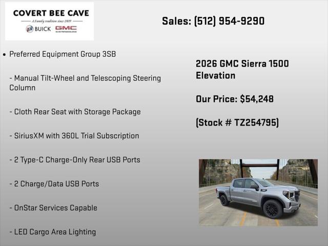 2026 GMC Sierra 1500 Elevation