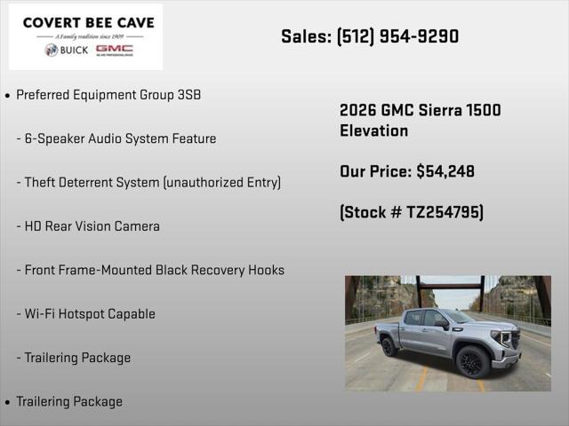 2026 GMC Sierra 1500 Elevation