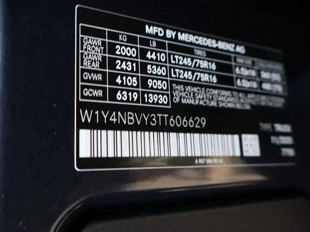 2026 Mercedes-Benz Sprinter 2500 Standard Roof 4-Cyl Diesel HO