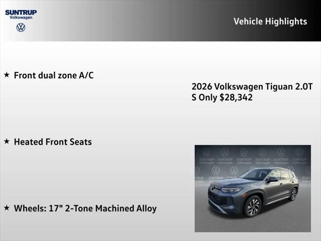 2026 Volkswagen Tiguan S