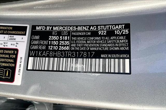 2026 Mercedes-Benz AMG C 43 4MATIC