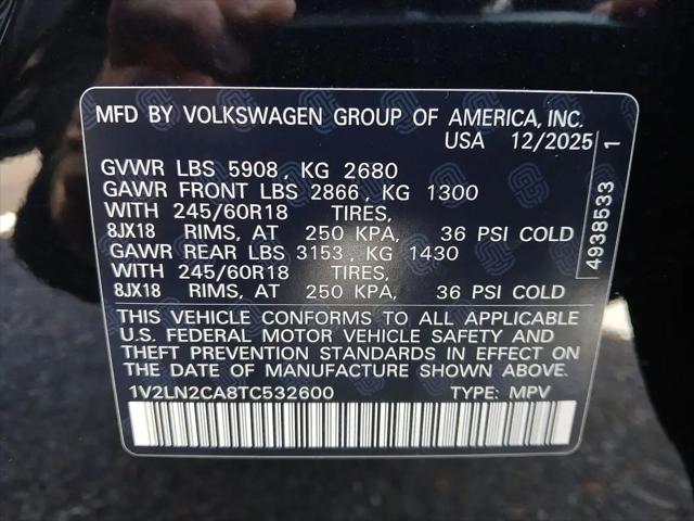 2026 Volkswagen Atlas SE