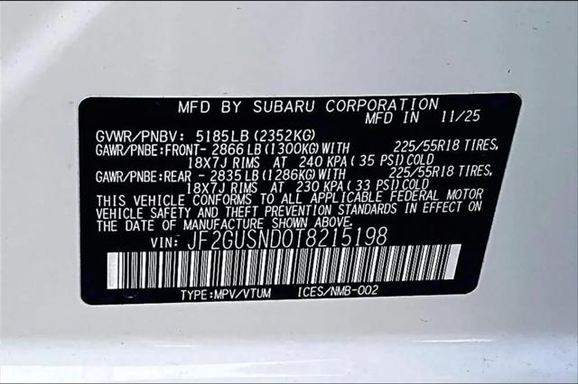 2026 Subaru Crosstrek Limited