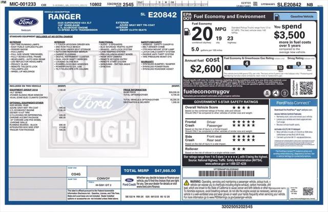 2025 Ford Ranger XLT