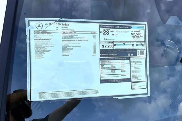 2026 Mercedes-Benz E 350 E 350