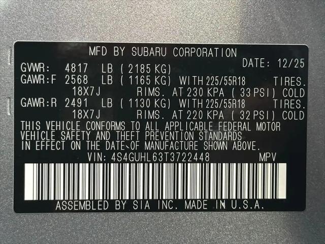 2026 Subaru Crosstrek Limited