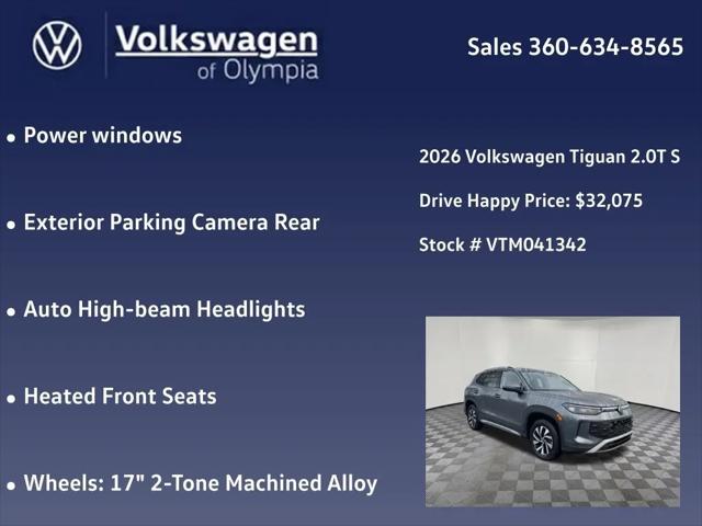 2026 Volkswagen Tiguan S
