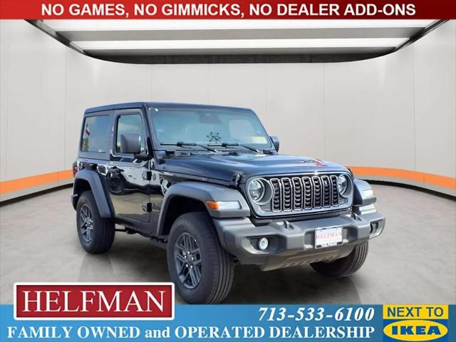 2026 Jeep Wrangler 2-Door Sport S 4x4 for sale in Houston, TX