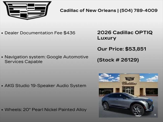 2026 Cadillac iQ Luxury