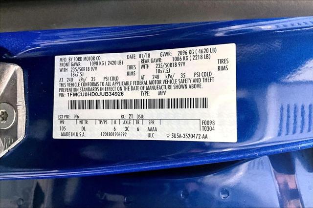 Used 2018 Ford Escape For Sale in OLIVE BRANCH, MS