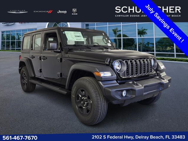 2026 Jeep Wrangler 4-Door Sport 4x4 for sale in Delray Beach, FL