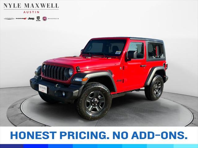 2026 Jeep Wrangler 2-Door Sport 4x4 for sale in Austin, TX