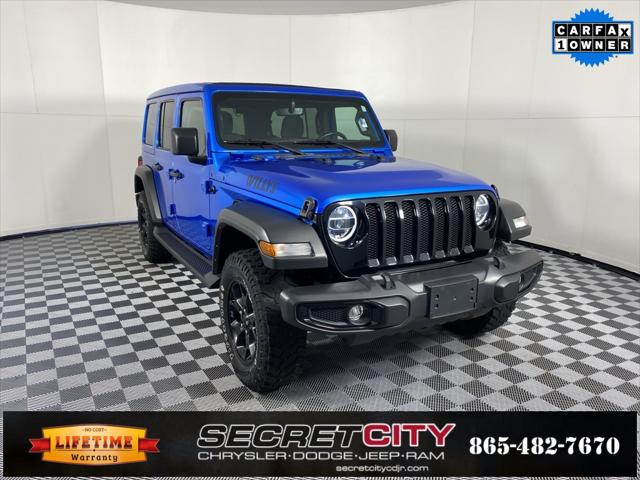 2022 Jeep Wrangler Unlimited Willys 4x4 for sale in Oak Ridge, TN