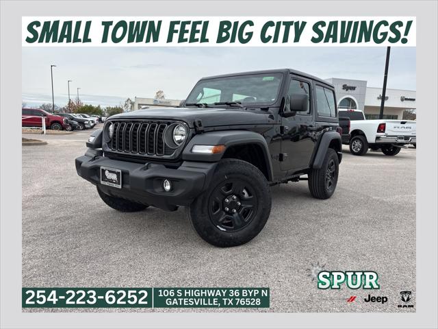 2026 Jeep Wrangler 2-Door Sport 4x4 for sale in Gatesville, TX