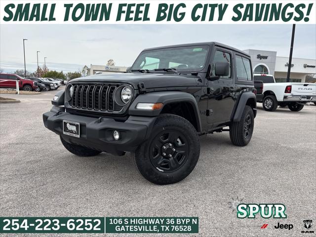 2026 Jeep Wrangler 2-Door Sport 4x4 for sale in Gatesville, TX