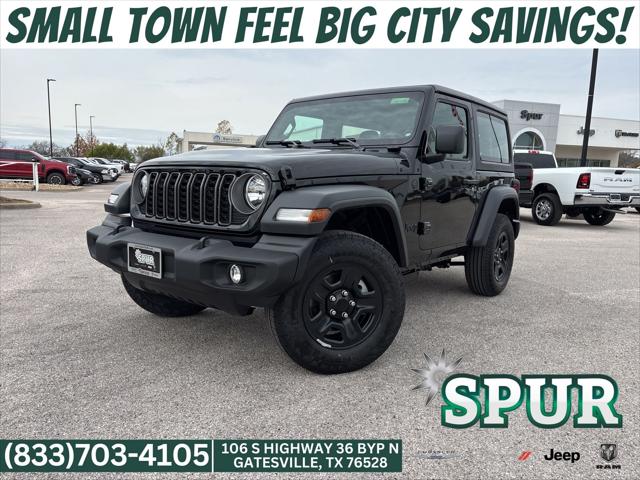 2026 Jeep Wrangler 2-Door Sport 4x4 for sale in Gatesville, TX
