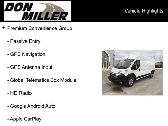 2026 Ram ProMaster 2500 Cargo Van SLT High Roof 159" WB