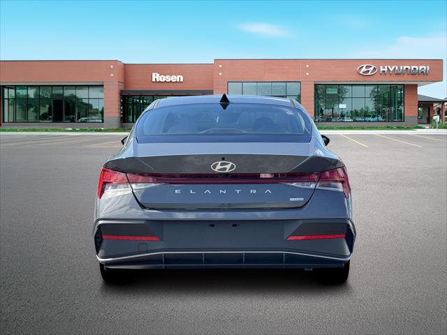 2026 Hyundai Elantra Hybrid Blue