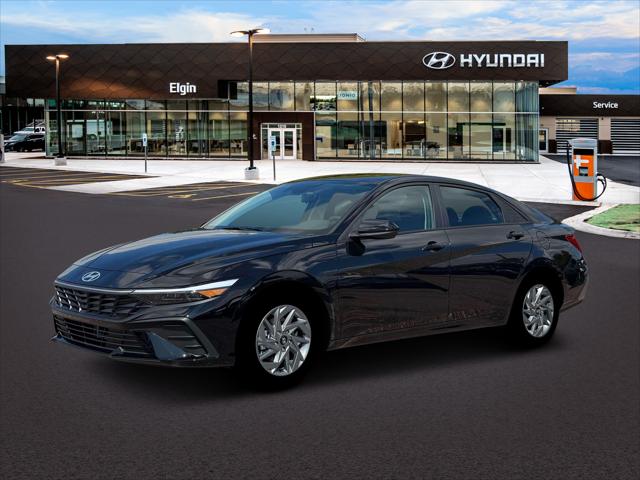 2026 Hyundai Elantra Hybrid Blue