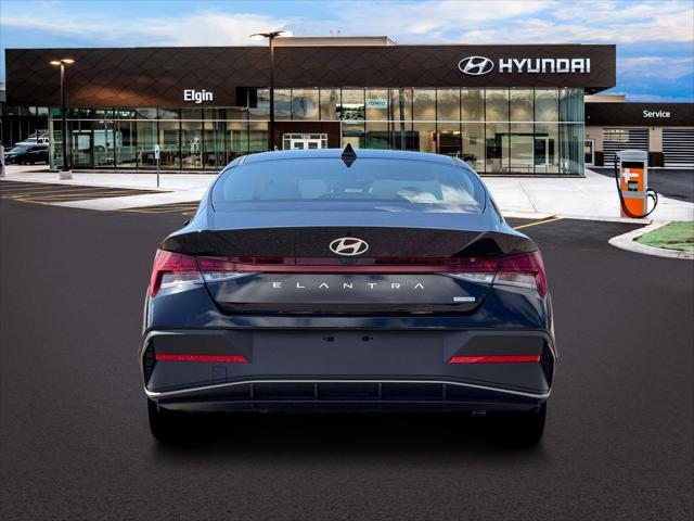 2026 Hyundai Elantra Hybrid Blue