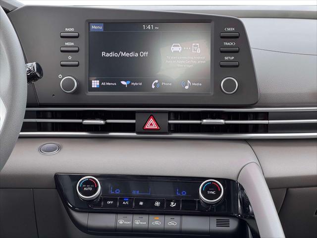 2026 Hyundai Elantra Hybrid Blue