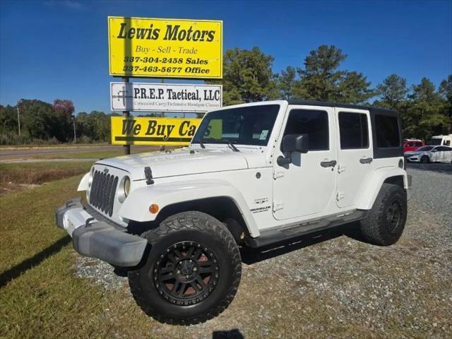 2016 Jeep Wrangler Unlimited Sahara for sale in DeRidder, LA