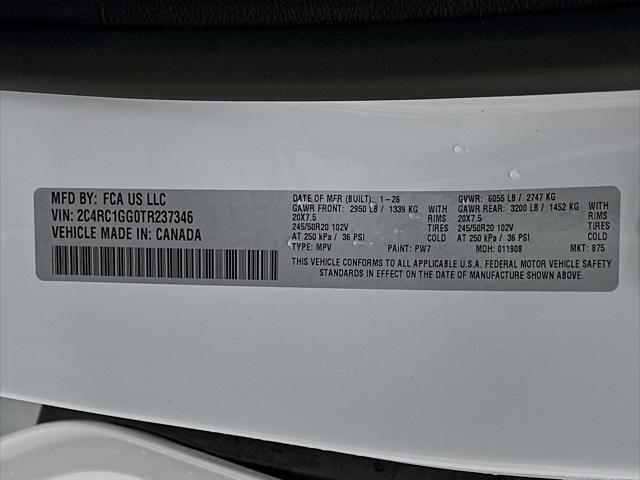 2026 Chrysler Pacifica Limited