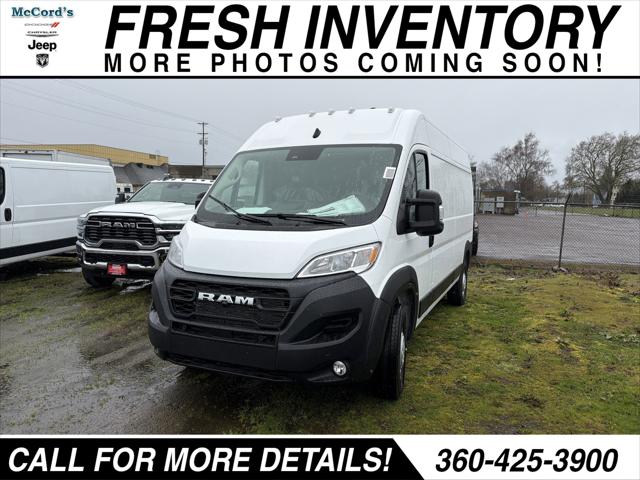 2026 RAM Ram ProMaster RAM PROMASTER 2500 TRADESMAN CARGO VAN HIGH ROOF 159 WB