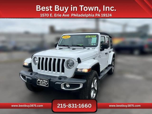 2021 Jeep Wrangler Sahara 4x4 for sale in Phila, PA
