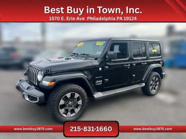 2018 Jeep Wrangler Unlimited Sahara 4x4 for sale in Phila, PA