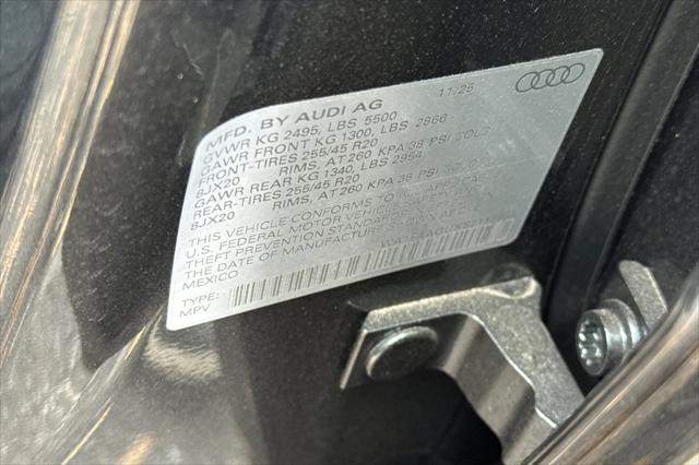 2025 Audi Q5 Prestige TFSI quattro S tronic