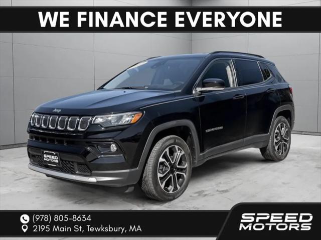 2022 Jeep Compass Limited 4x4 for sale in Tewksbury, MA
