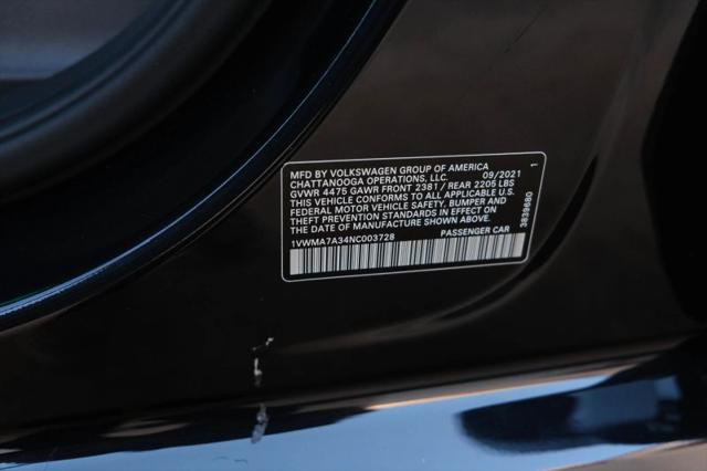 2022 Volkswagen Passat 2.0T R-Line