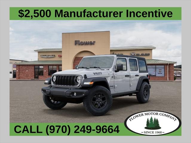 2026 Jeep Wrangler 4-Door Willys 4x4 for sale in Montrose, CO