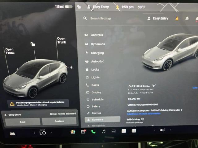 2021 Tesla Model Y Long Range Dual Motor All-Wheel Drive