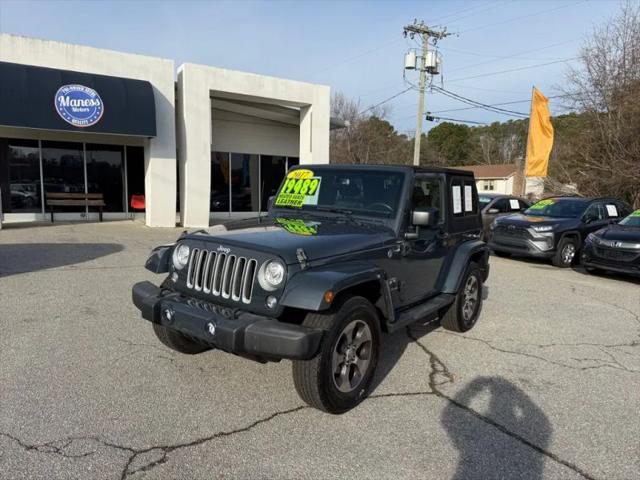 2017 Jeep Wrangler Sahara 4x4 for sale in Rocky Mount, NC