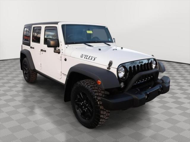 2016 Jeep Wrangler Unlimited Willys Wheeler 2016 Jeep Wrangler Unlimited Willys Wheeler