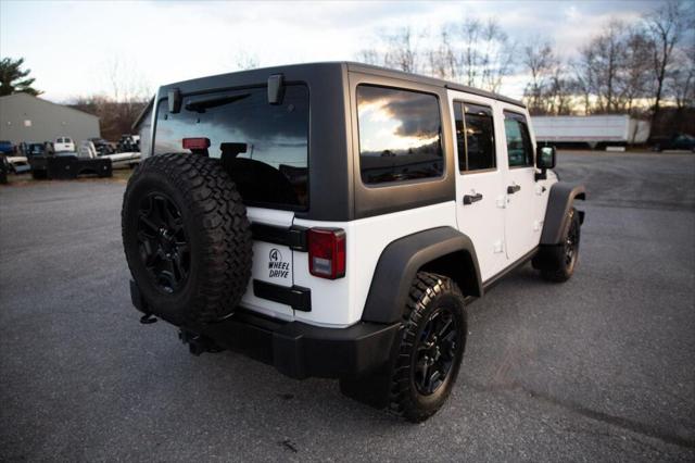 2016 Jeep Wrangler Unlimited Willys Wheeler