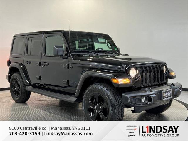 2021 Jeep Wrangler Unlimited Sahara Altitude 4x4 2021 Jeep Wrangler Unlimited Sahara Altitude 4x4