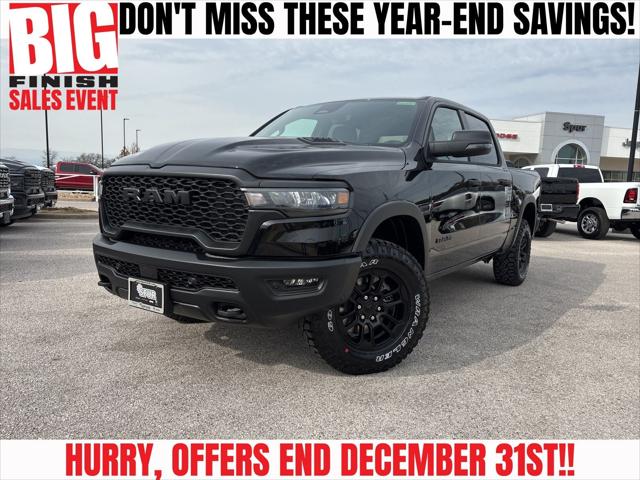 2026 RAM Ram 1500 RAM 1500 REBEL CREW CAB 4X4 57 BOX
