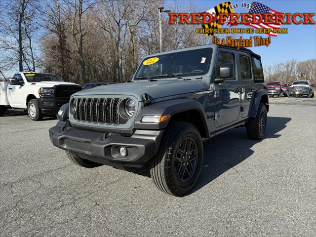 2024 Jeep Wrangler 4-Door Sport S 4x4