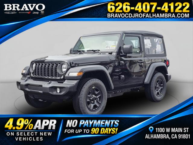2026 Jeep Wrangler 2-Door Sport 4x4 for sale in Alhambra, CA