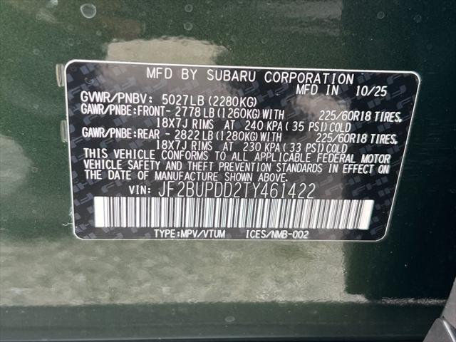 2026 Subaru Outback Limited