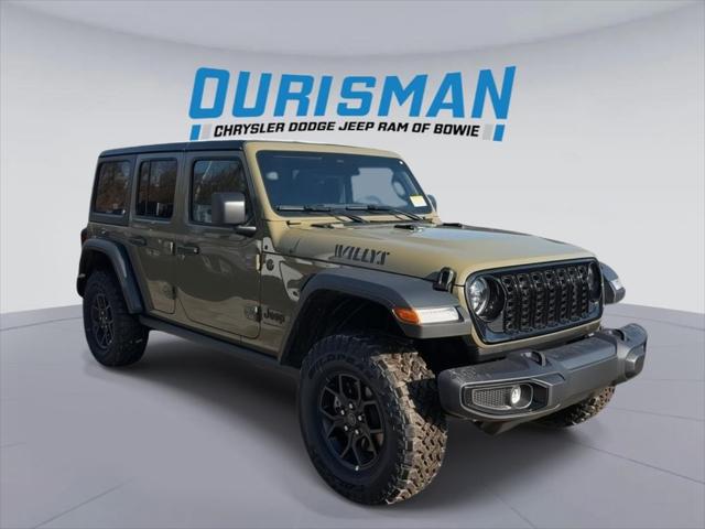 2026 Jeep Wrangler 4-Door Willys 4x4 for sale in Bowie, MD