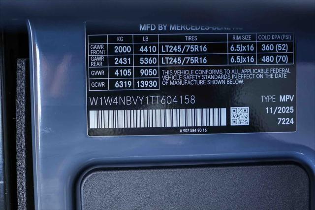 2026 Mercedes-Benz Sprinter 2500 Standard Roof 4-Cyl Diesel HO
