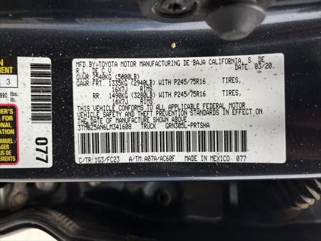 2020 Toyota Tacoma SR5 V6