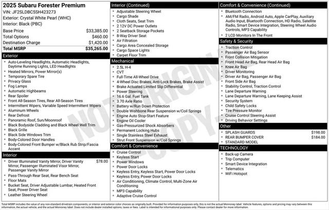 2025 Subaru Forester Premium